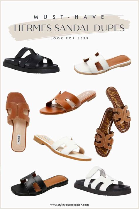 kim kardashian hermes shoes look alike|hermes leather sandals dupe.